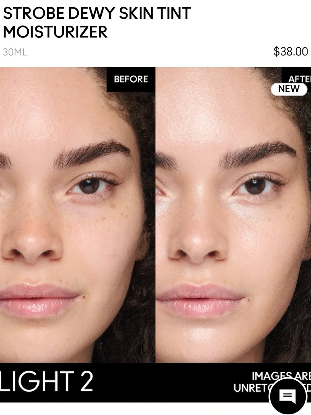 MAC Cosmetics Strobe Dewy Skin Tint Moisturizer — Light 2